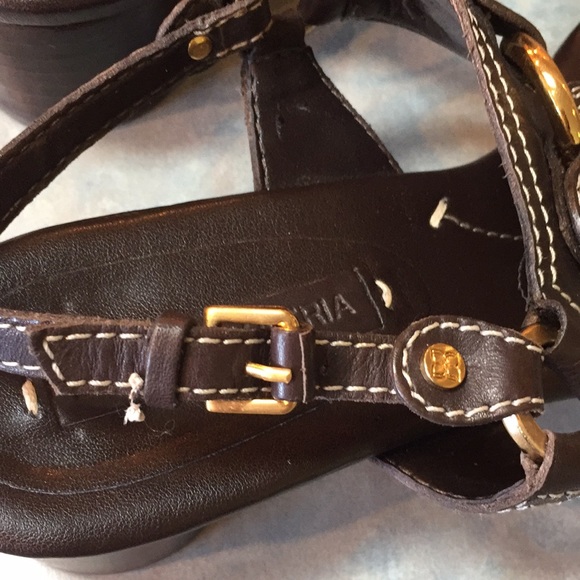 BCBG Max Azria leather sandals (sz 8 1/2) - Picture 7 of 11